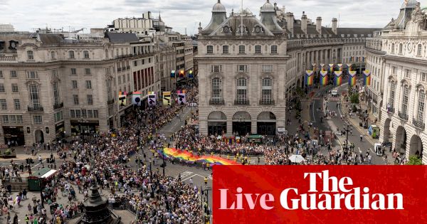 pride-in-london-2022:-huge-turnout-at-first-march-since-pandemic-–-as-it-happened-–-the-guardian