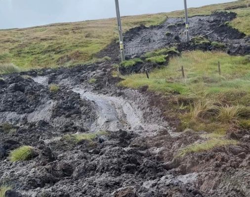 road-cleared-after-landslide-near-vidlin-junction-–-shetland-times-online