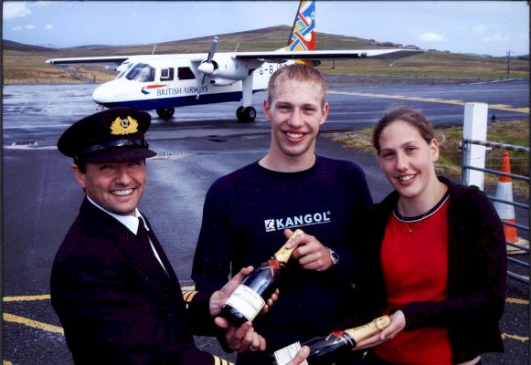 pictures:-loganair’s-very-special-twin-arrivals-celebrate-40th-birthday-as-unforgettable-airborne-delivery-commemorated-–-northern-times