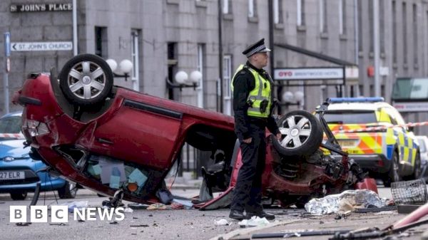 police-tried-to-stop-car-before-dramatic-aberdeen-crash-–-bbc