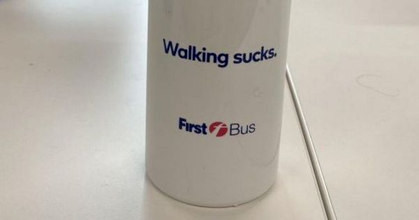 first-bus-apologise-for-‘walking-sucks’-message-on-branded-water-bottle-–-bristol-live