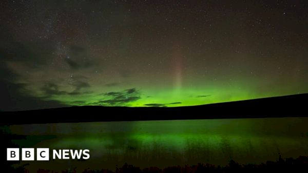 northern-lights:-aurora-borealis-display-impresses-around-scotland-–-bbc