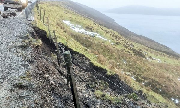 shetland-road-to-reopen-following-landslide-repairs-–-the-press-&-journal