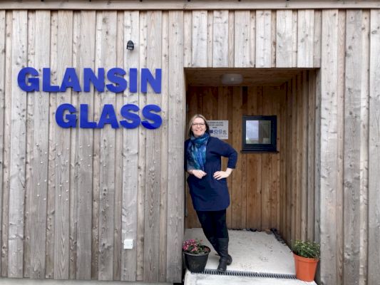 glass-centre-goes-green-with-loganair-funding
