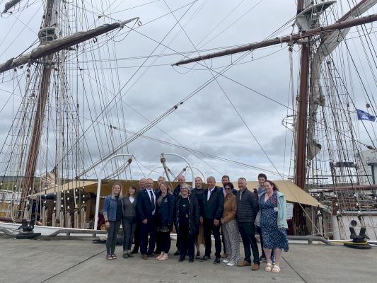 watch:-cullivoe-marina-officially-opened