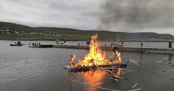 galley-burns-in-summer-evening