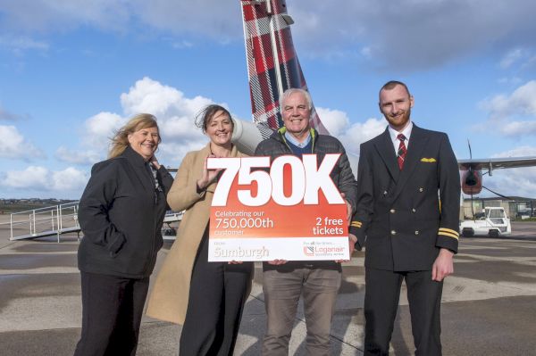 loganair-celebrates-750k-customer-milestone