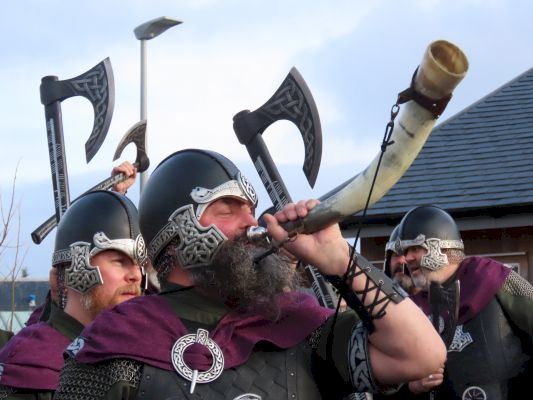 in-pictures:-bressay-up-helly-a’