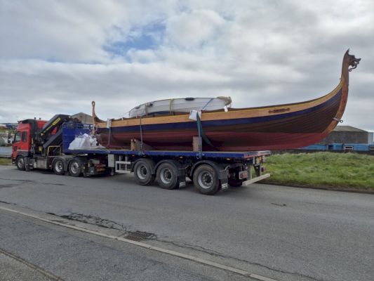 viking-longship-returns-to-the-water-to-welcome-liberation-convoy