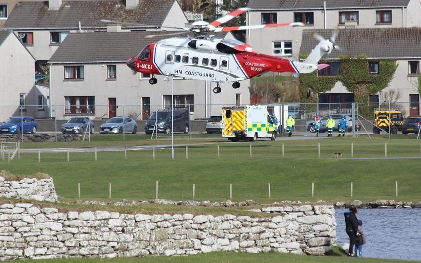 injured-crew-member-flown-from-yell-for-medical-treatment