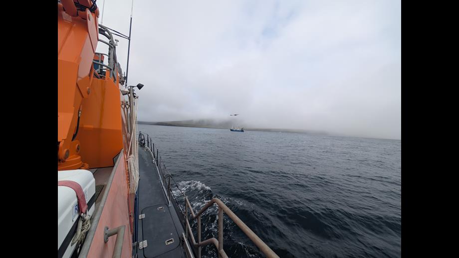 aith-lifeboat-returns-in-time-for-wedding-celebrations